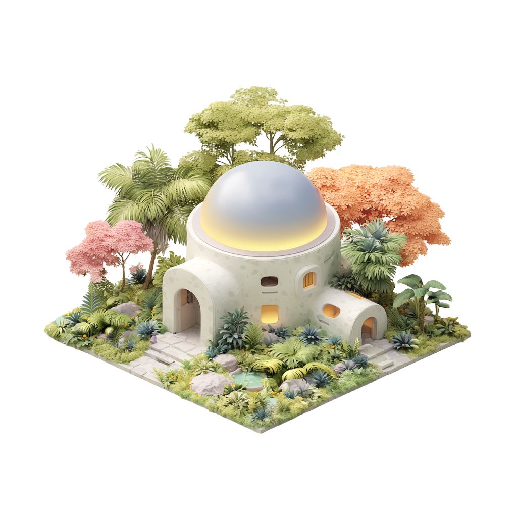 Illustration d'un laboratoire symbolisant l'approche technique de Renouvel dans ses solutions 3D pour l'immobilier