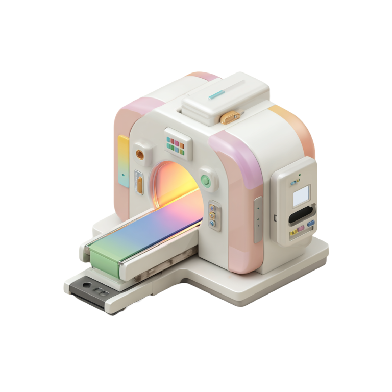 Illustration d'une machine représentant l'étape d'intégration du logement dans la solution 3D