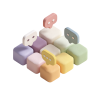 Illustration d'objets 3D avec des bulles de discussion