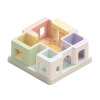Illustration représentant la fonctionnalité de personnalisation du plan dans le configurateur 3D